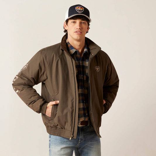 Ariat Ariat Men's Team Insulated Jacket Banyon Bark, Size: SMALL, nan: nan, nan: nan