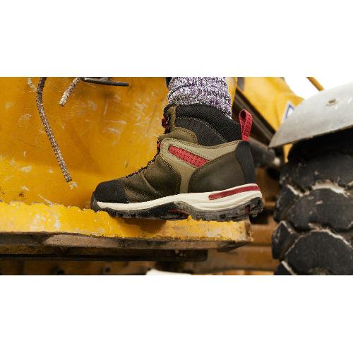 nan Wolverine Women's Chisel 2 Safety Toe Work Boot, nan: 9.5, nan: M, nan: nan