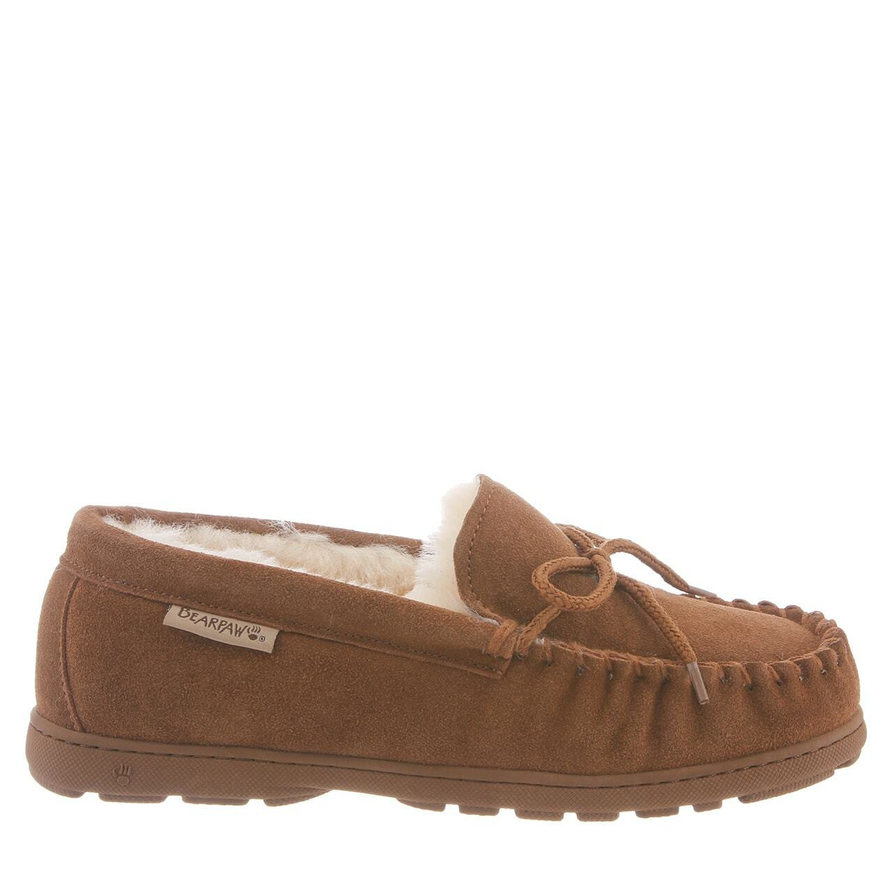 nan Bearpaw Women's Mindy Moc Slipper Hickory, nan: 9, nan: nan, nan: nan