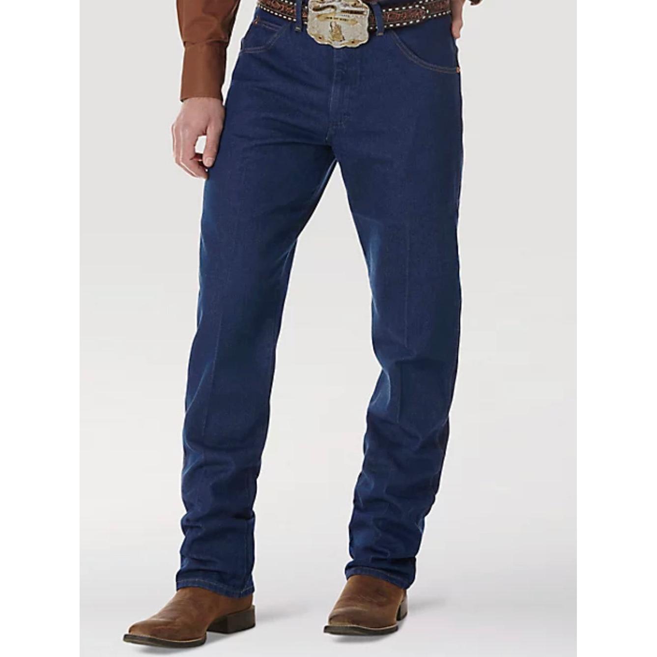 Wrangler Wrangler Mens Cowboy Cut Relaxed Fit Prewashed Jeans Indigo, Waist: 30, Length: 30, nan: nan