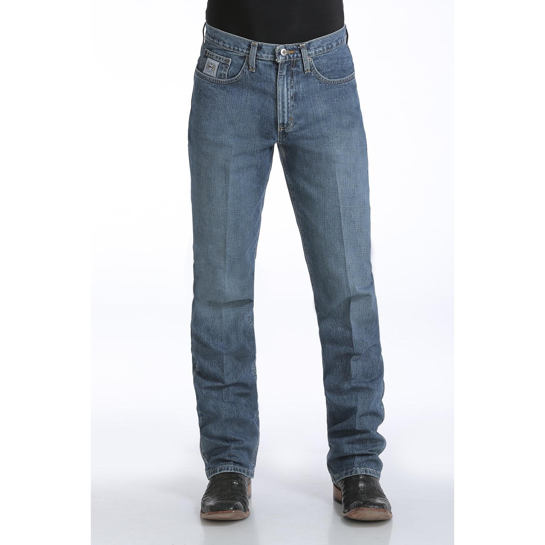Cinch Cinch Men's Silveri Label Slim Fit Jeans - Medium Stonewash, Waist: 30, Length: 30, nan: nan