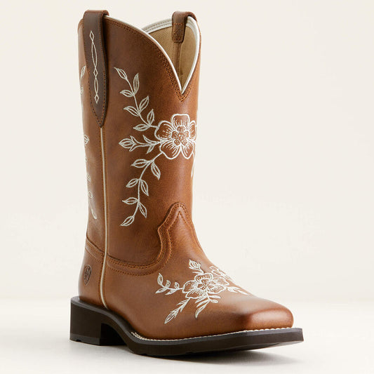 Ariat Women's Flora Wide Square Toe Western Boot