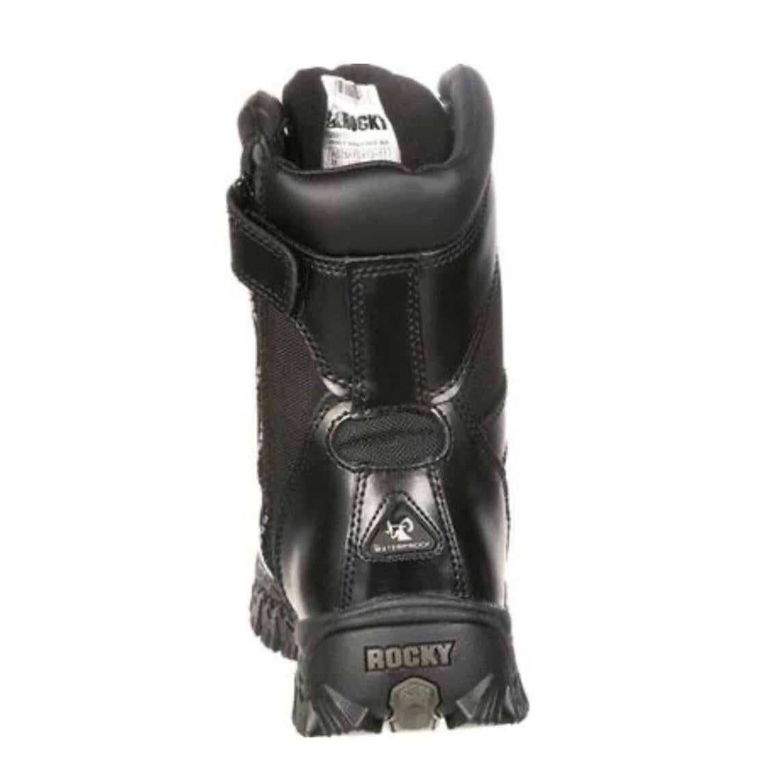 nan Rocky Men's Alpha Force Zipper Composite Toe Public Service Boot, nan: 8, nan: W, nan: nan