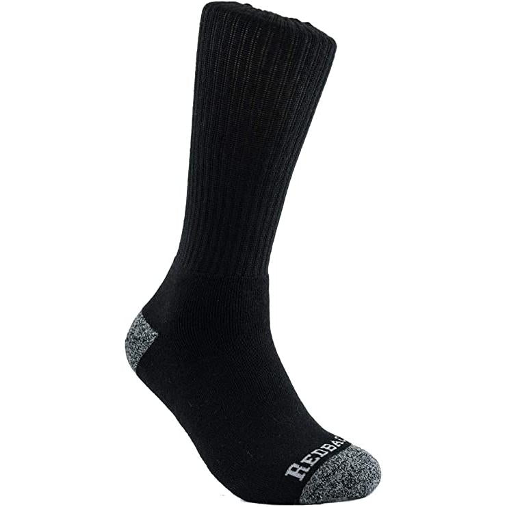 nan Redback Men's Everyday Bamboo Crew Sock, nan: White, nan: nan, nan: nan