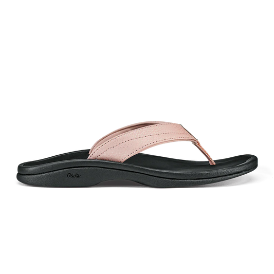 Olukai Olukai Women's Ohana Waterproof Sandal Petal Pink/Black, Size: 6, Width: M, nan: nan