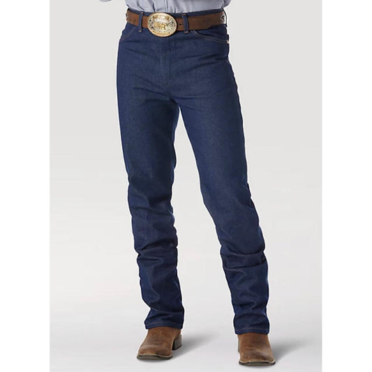 Wrangler Wrangler Men's Cowboy Cut Rigid Slim Fit Jean Prewashed Indigo, Waist: 30, Length: 30, nan: nan