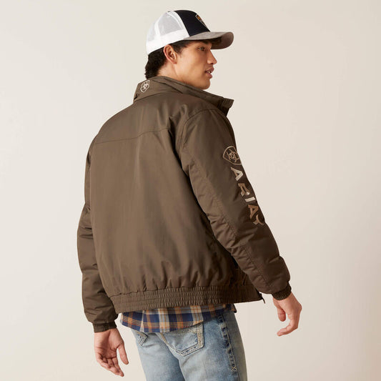 nan Ariat Men's Team Insulated Jacket Banyon Bark, nan: MEDIUM, nan: nan, nan: nan