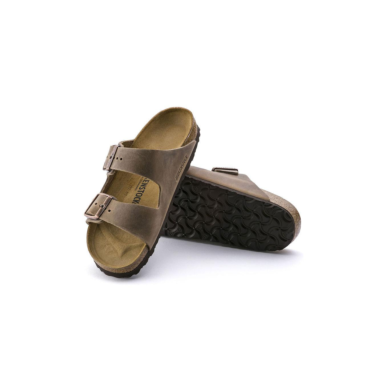 nan Birkenstock Arizona 2-Strap Sandal Soft Footbed Unisex Sandal Tabacco Brown, nan: 39, nan: R, nan: nan