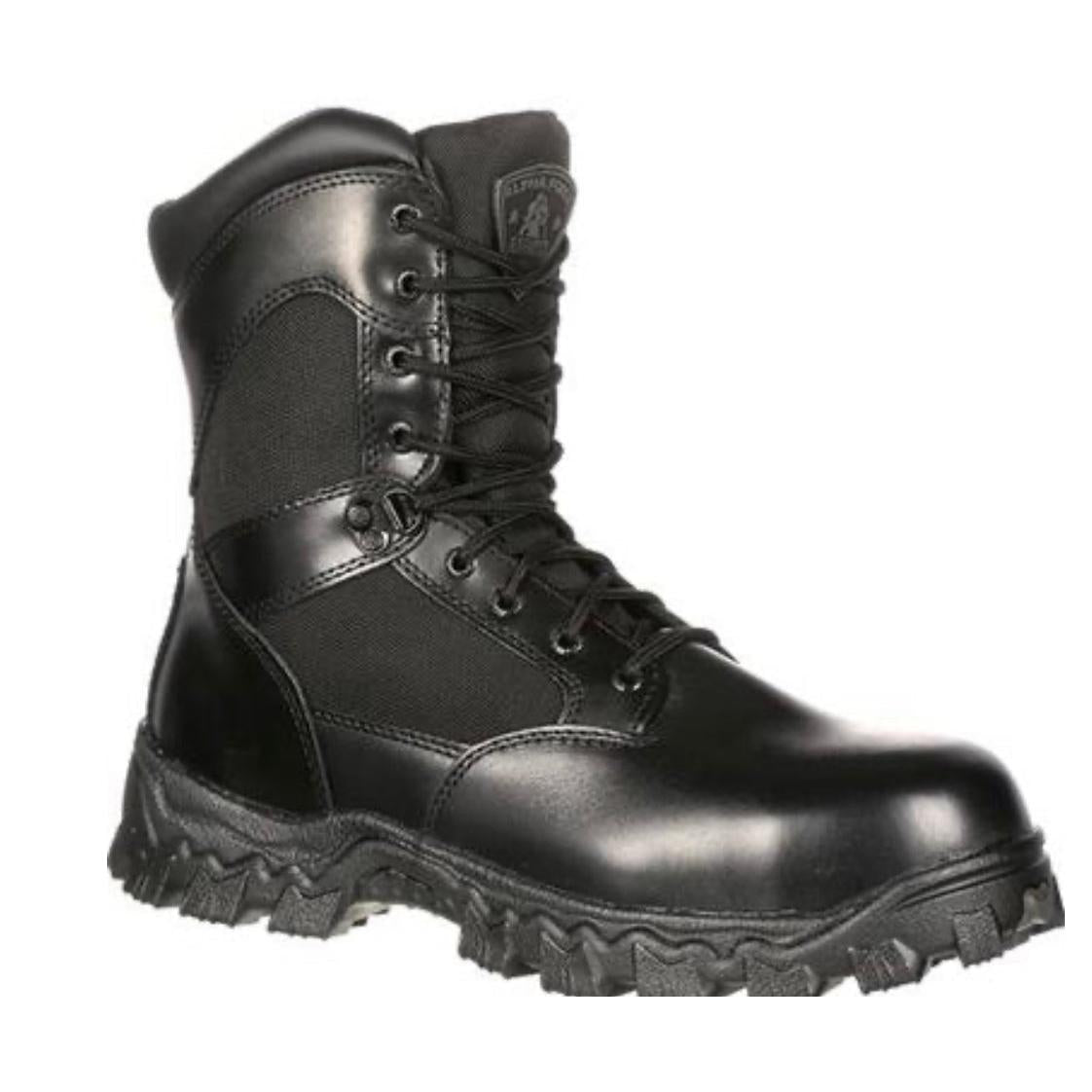 Rocky Rocky Men's Alpha Force Zipper Composite Toe Public Service Boot, Size: 7, Width: M, nan: nan