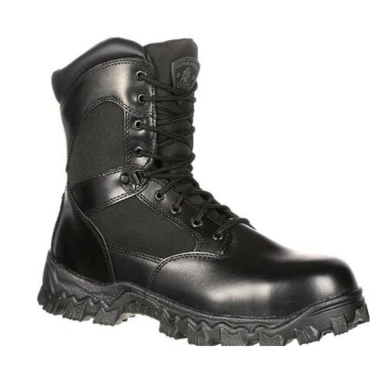 Rocky Rocky Men's Alpha Force Zipper Composite Toe Public Service Boot, Size: 7, Width: M, nan: nan