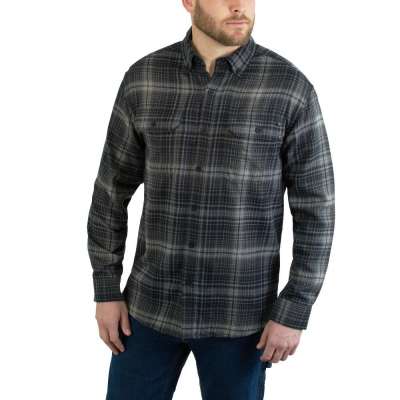 Wolverine Wolverine W1201970-031 Men's Onyx Plaid Flannel, Size: XXL, nan: nan, nan: nan